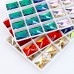 DZ 4067 25*18 MM rectangle shape crystal sew on stone DZ 4067 25*18 MM rectangle shape crystal sew on stone